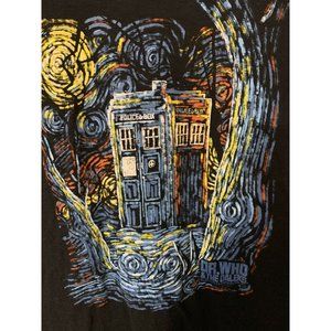 Dr‎ Who And The Daleks Mens T Shirt Sz S Black
